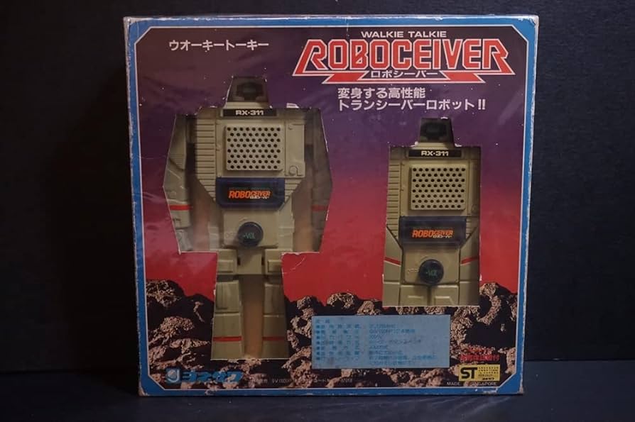 当時物　謎の人形用変身セット Amazon | ヨネザワ ウォーキートーキー ロボシーバー 倉庫品